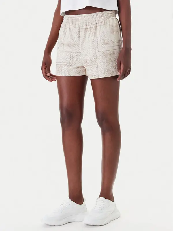 Karl Kani Karl Kani Sportske kratke hlače Signature Mesh Mini PD00005437 Bež Regular Fit