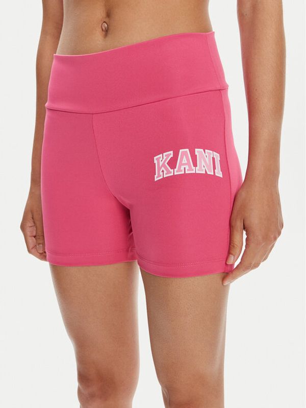 Karl Kani Karl Kani Sportske kratke hlače Small Serif 6113120 Ružičasta Slim Fit