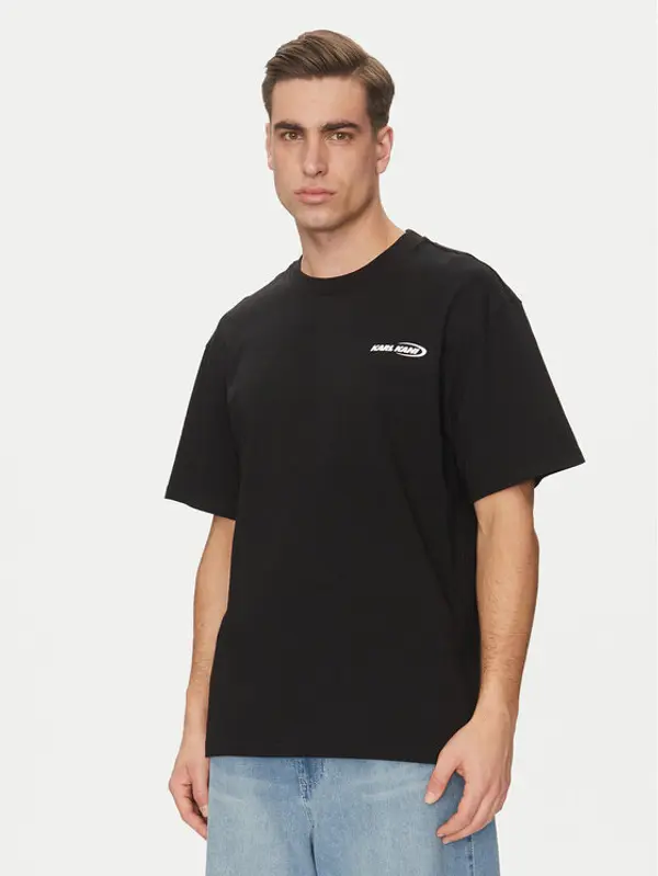Karl Kani Karl Kani T-shirt Resist Love 60300349 Crna Relaxed Fit
