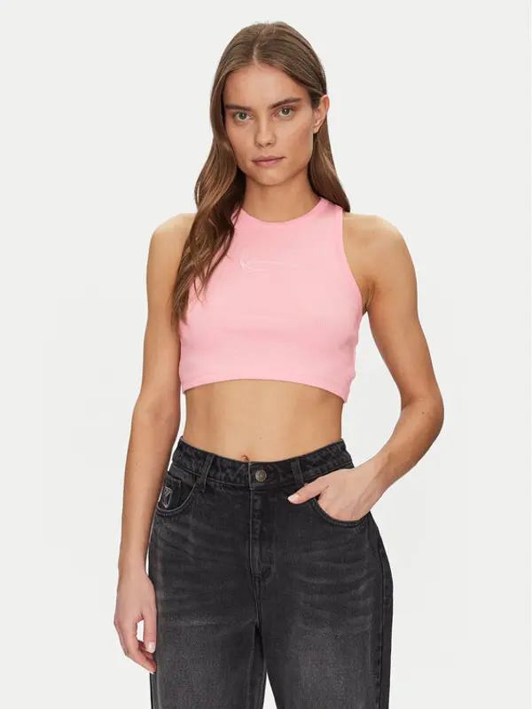 Karl Kani Karl Kani Top 61310125 Ružičasta Cropped Fit