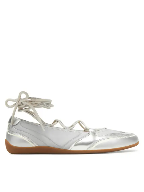 Karl Lagerfeld KARL LAGERFELD Balerinke Altia KL66111 Srebrna