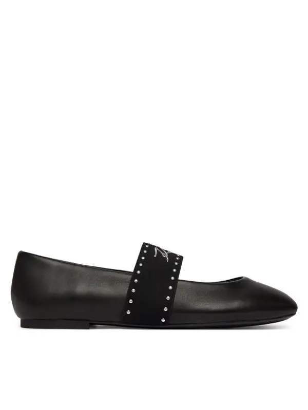 Karl Lagerfeld KARL LAGERFELD Balerinke Karo KL40126A Crna