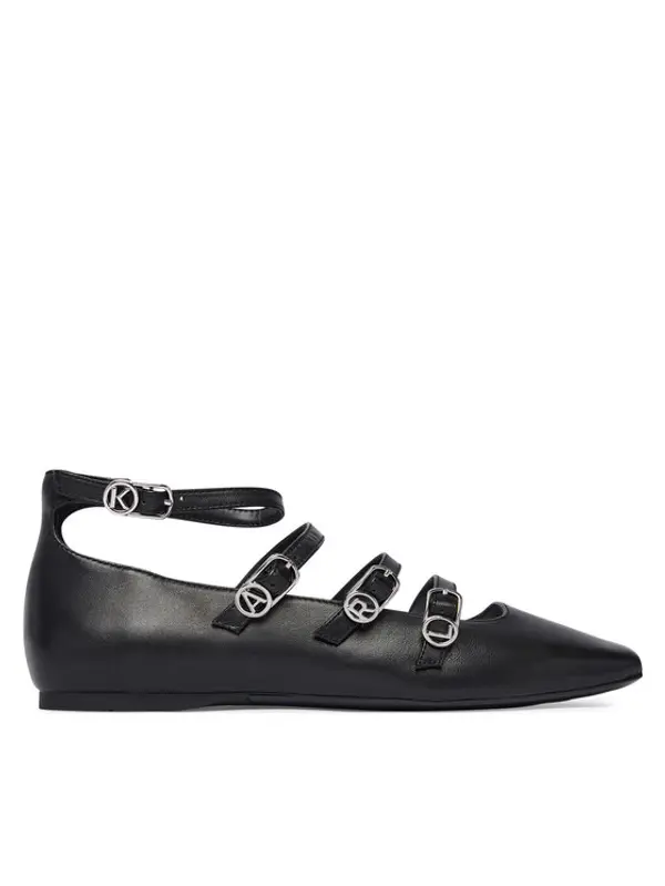 Karl Lagerfeld KARL LAGERFELD Balerinke Konnie KL40195 Crna