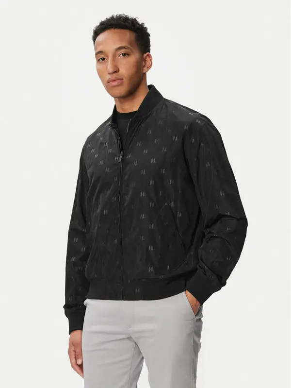 Karl Lagerfeld KARL LAGERFELD Bomber 505005 563538 Crna Regular Fit