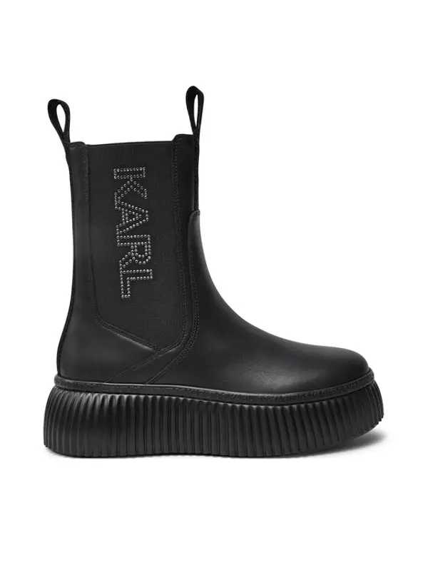 Karl Lagerfeld KARL LAGERFELD Chelsea cipele KL42343 Crna