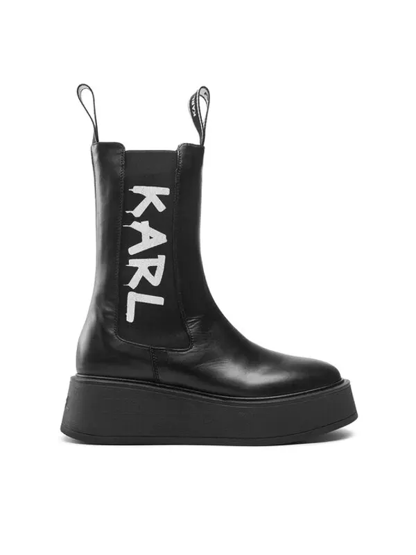 Karl Lagerfeld KARL LAGERFELD Chelsea cipele KL42460 Crna