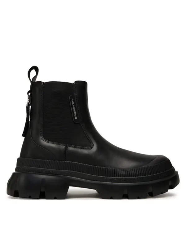 Karl Lagerfeld KARL LAGERFELD Chelsea cipele KL43545 Crna