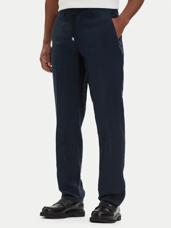 Karl Lagerfeld KARL LAGERFELD Chino 265358 562818 Tamnoplava Regular Fit