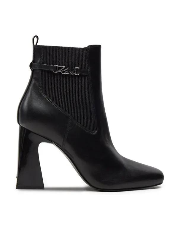 Karl Lagerfeld KARL LAGERFELD Čizme Astra Nova KL33160 Crna