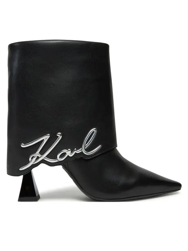 Karl Lagerfeld KARL LAGERFELD Čizme KL32044A Crna