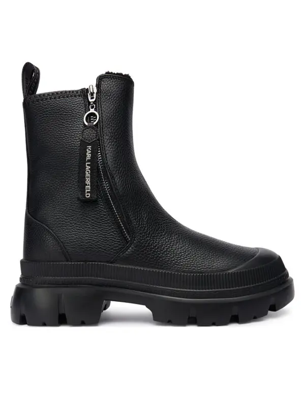 Karl Lagerfeld KARL LAGERFELD Čizme KL43566 Crna