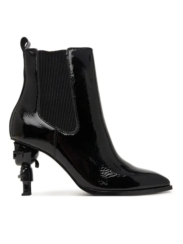 Karl Lagerfeld KARL LAGERFELD Čizme Nft Heel KL39146 Crna