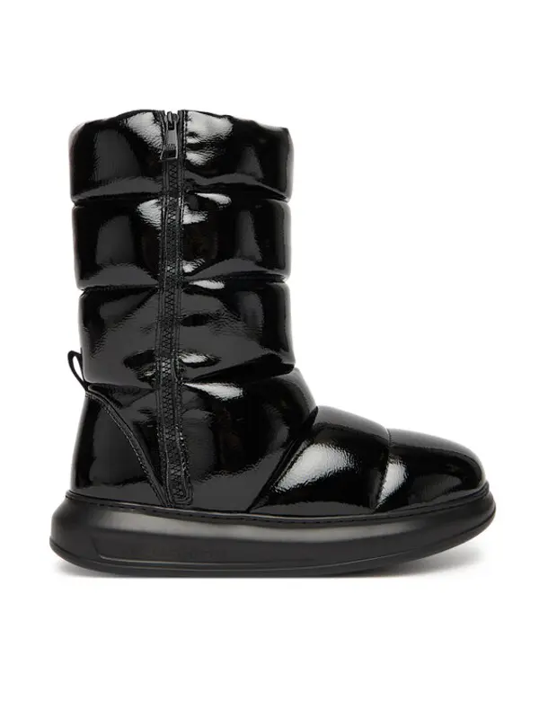 Karl Lagerfeld KARL LAGERFELD Čizme za snijeg Kapri Kosi KL44573A Crna