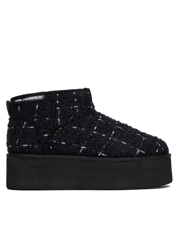 Karl Lagerfeld KARL LAGERFELD Čizme za snijeg Thermo KL48523A Crna