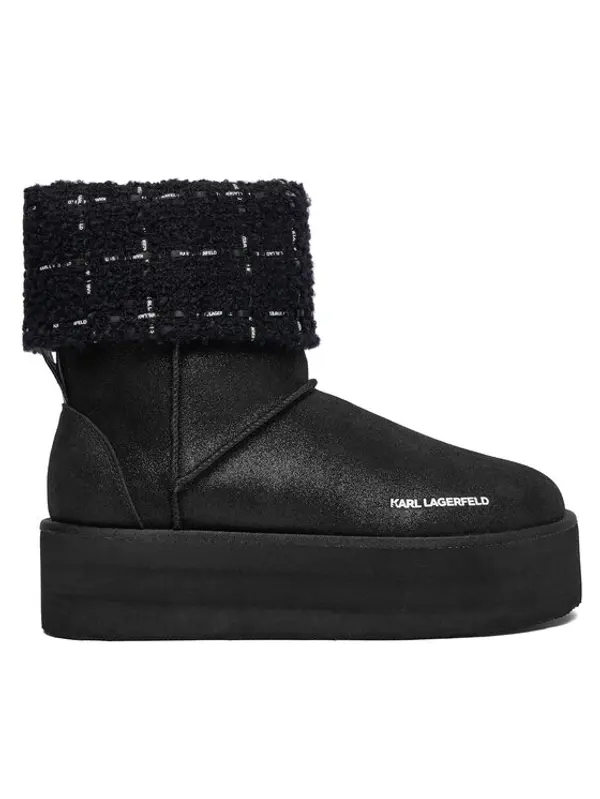 Karl Lagerfeld KARL LAGERFELD Čizme za snijeg Thermo KL48552 Crna