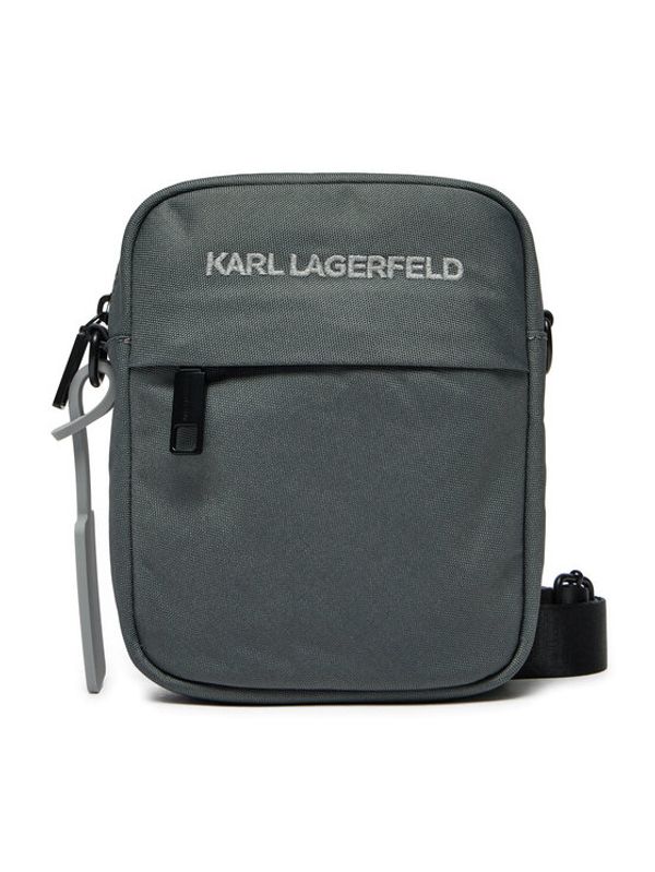 KARL LAGERFELD KARL LAGERFELD Crossover torbica 246M3062 Siva