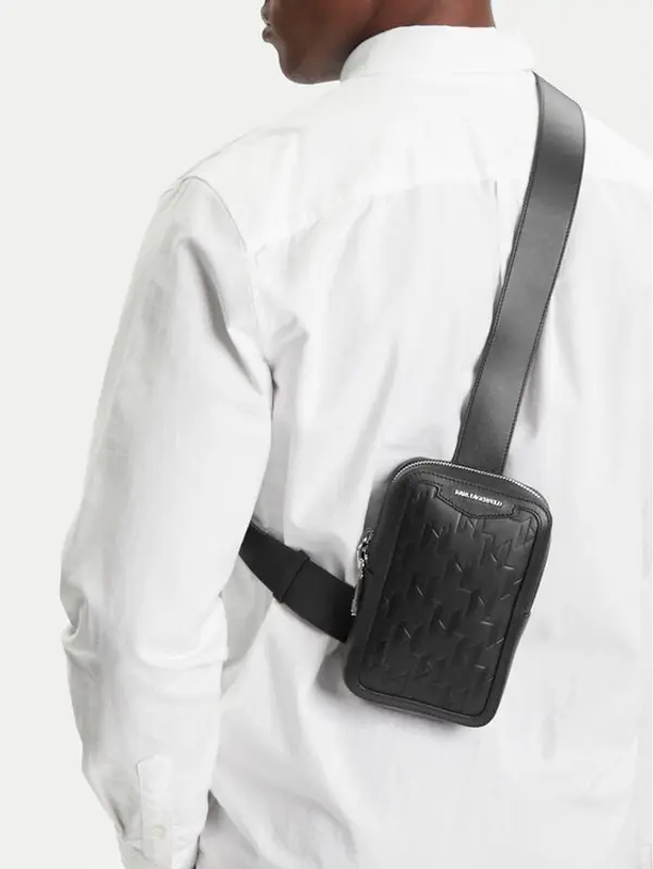 Karl Lagerfeld KARL LAGERFELD Crossover torbica A3M30179 Crna