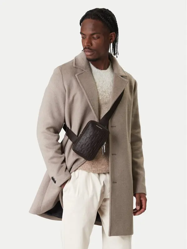 Karl Lagerfeld KARL LAGERFELD Crossover torbica A3M30179 Smeđa