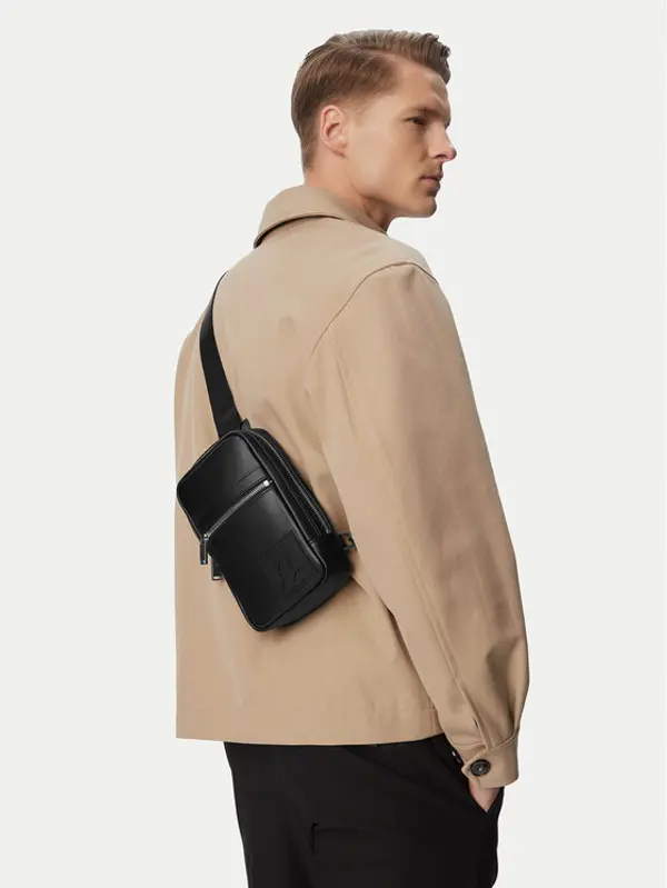 Karl Lagerfeld KARL LAGERFELD Crossover torbica B2M30187 Crna