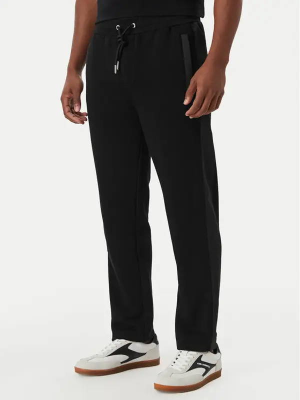 Karl Lagerfeld KARL LAGERFELD Donji dio trenerke 705006 562900 Crna Regular Fit