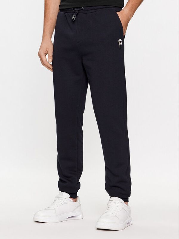 KARL LAGERFELD KARL LAGERFELD Donji dio trenerke 705035 534910 Tamnoplava Regular Fit