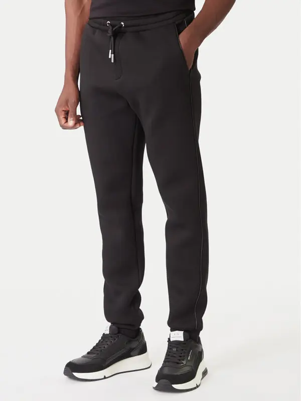 Karl Lagerfeld KARL LAGERFELD Donji dio trenerke 705040 554907 Crna Regular Fit