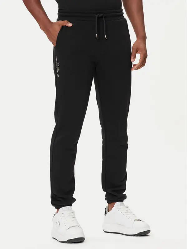 Karl Lagerfeld KARL LAGERFELD Donji dio trenerke 705062 554942 Crna Regular Fit