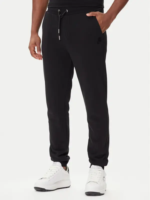Karl Lagerfeld KARL LAGERFELD Donji dio trenerke 705752 500900 Crna Regular Fit