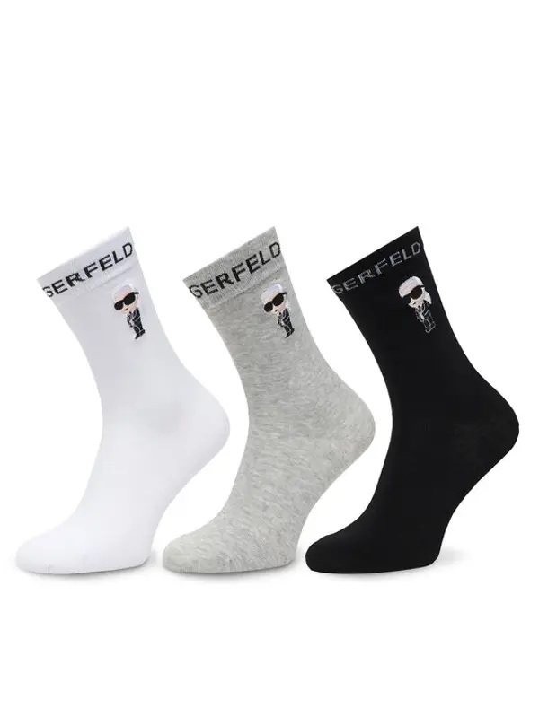 Karl Lagerfeld KARL LAGERFELD Duge čarape A4W47037 Šarena