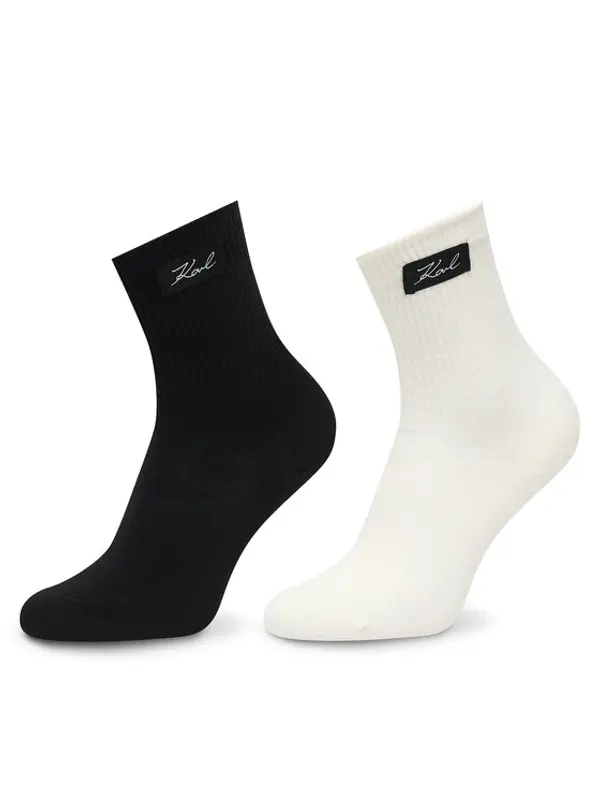 Karl Lagerfeld KARL LAGERFELD Duge čarape B1W47036 Crna