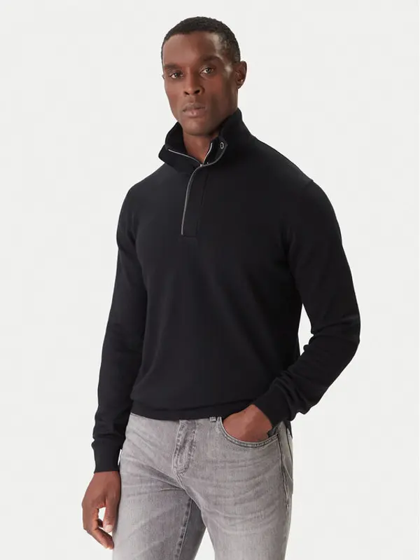 Karl Lagerfeld KARL LAGERFELD Džemper 655005 554399 Crna Slim Fit