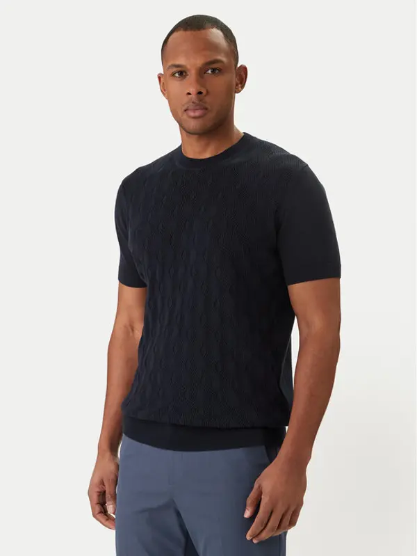 Karl Lagerfeld KARL LAGERFELD Džemper 655006 562301 Tamnoplava Slim Fit