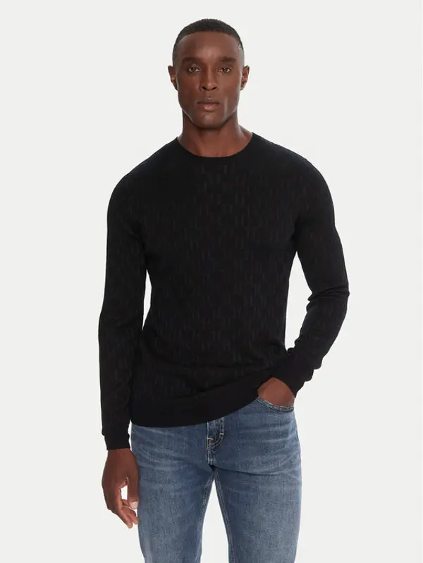Karl Lagerfeld KARL LAGERFELD Džemper 655018 554302 Crna Regular Fit