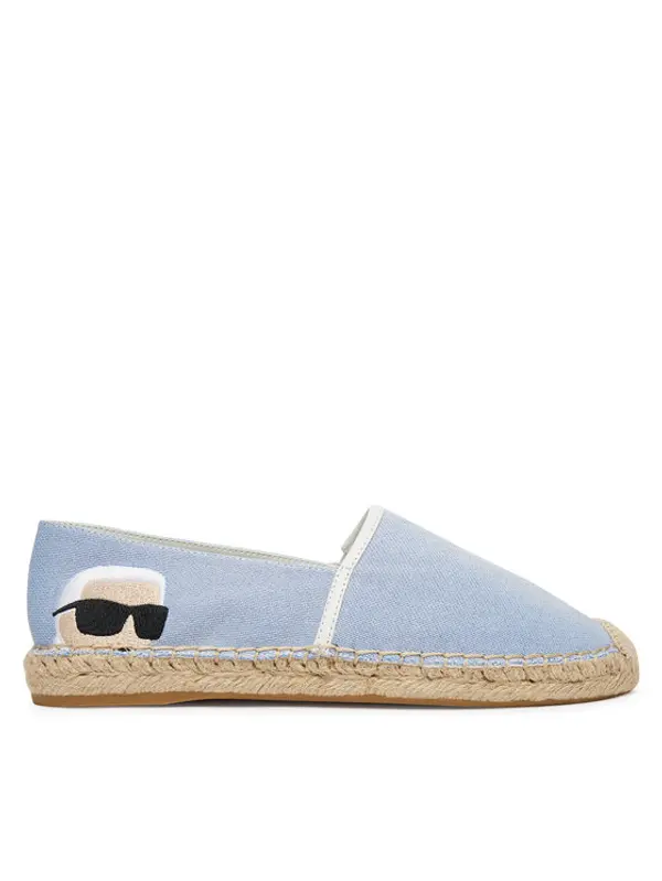 Karl Lagerfeld KARL LAGERFELD Espadrile Kamini KL80111G Svijetloplava