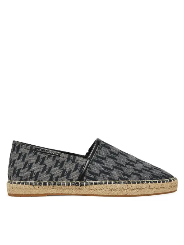 Karl Lagerfeld KARL LAGERFELD Espadrile KL70125 Crna