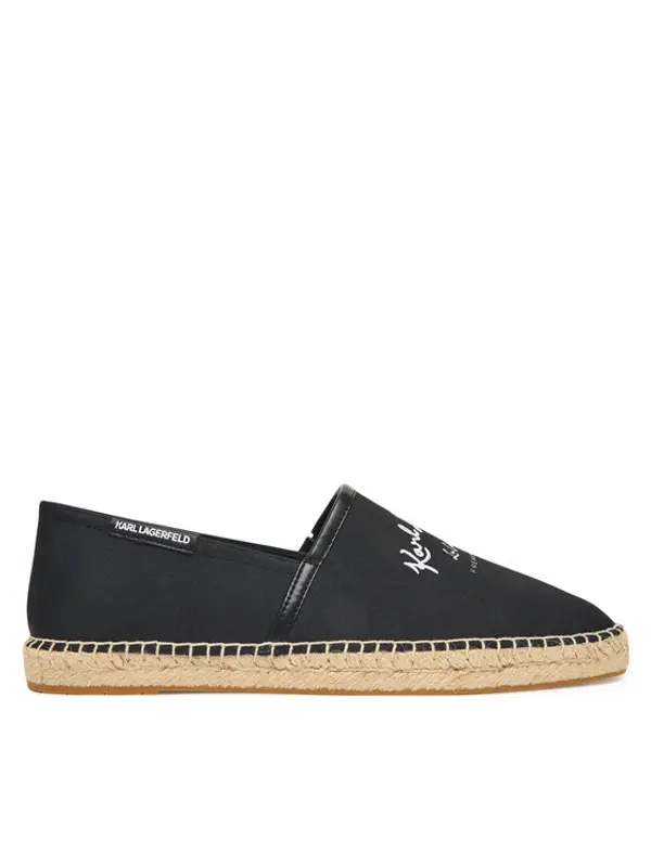 Karl Lagerfeld KARL LAGERFELD Espadrile KL70126 Crna