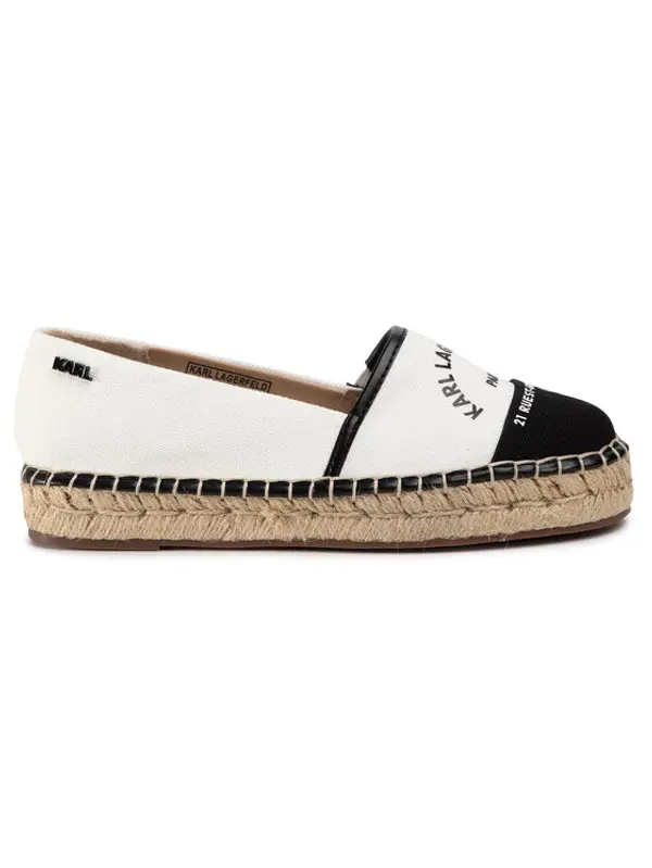 Karl Lagerfeld KARL LAGERFELD Espadrile KL80108 Bijela