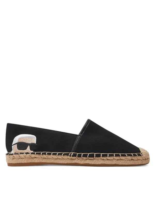 Karl Lagerfeld KARL LAGERFELD Espadrile KL80111N Crna