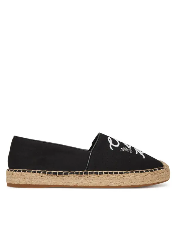Karl Lagerfeld KARL LAGERFELD Espadrile KL81125 Crna