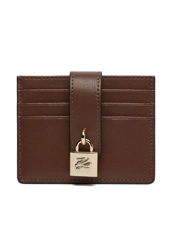 Karl Lagerfeld KARL LAGERFELD Etui za kreditne kartice B1W32025 Smeđa