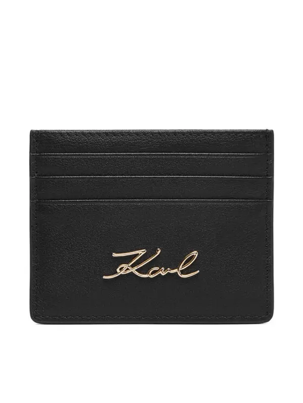 Karl Lagerfeld KARL LAGERFELD Etui za kreditne kartice B1W32034 Crna