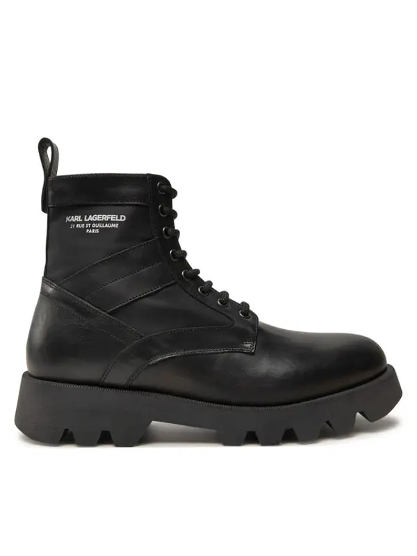 Karl Lagerfeld KARL LAGERFELD Gležnjače KL11164 Crna
