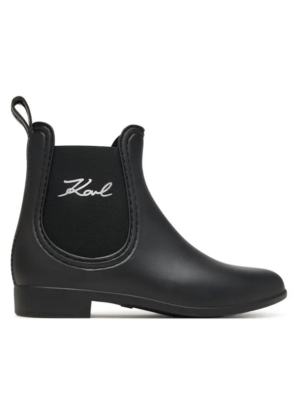 Karl Lagerfeld KARL LAGERFELD Gumene čizme KL94775 Crna