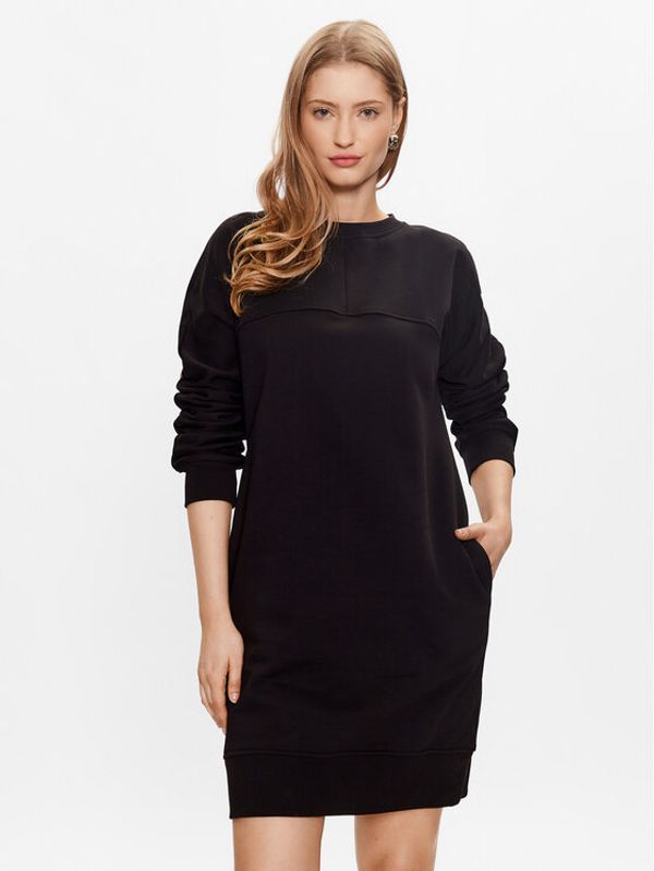 KARL LAGERFELD KARL LAGERFELD Haljina za svaki dan 230W1355 Crna Regular Fit