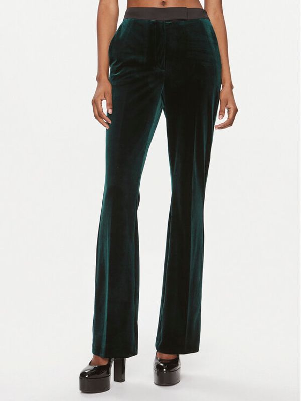 KARL LAGERFELD KARL LAGERFELD Hlače 240W1004 Zelena Regular Fit