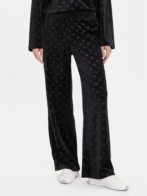 Karl Lagerfeld KARL LAGERFELD Hlače A4W44008 Crna Regular Fit