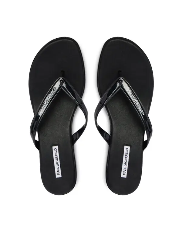 Karl Lagerfeld KARL LAGERFELD Japanke Jelly Heel KL83006 Crna