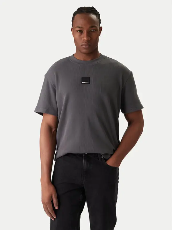 Karl Lagerfeld Jeans Karl Lagerfeld Jeans T-shirt B1M17082 Siva Regular Fit