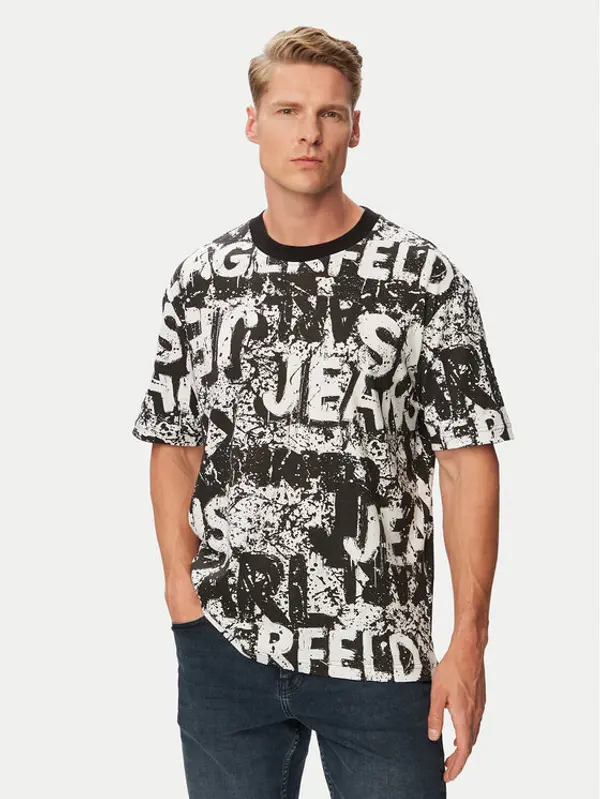 Karl Lagerfeld Jeans Karl Lagerfeld Jeans T-shirt B3M17033 Šarena Relaxed Fit