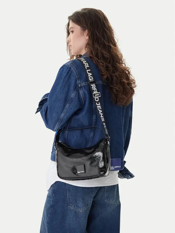 Karl Lagerfeld Jeans Karl Lagerfeld Jeans Torbica B1W30140 Crna